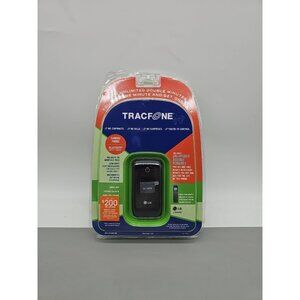 LG 420G  ( TracFone ) Cellular Flip Phone  Camera Bluetooth Sealed New In Box